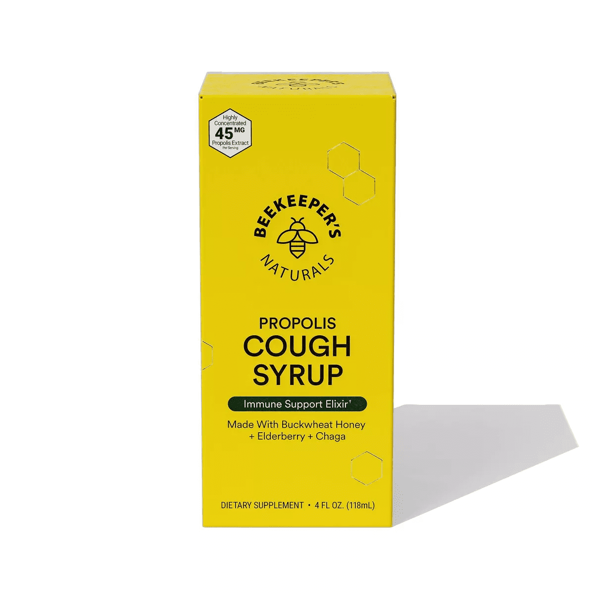 Beekeepers Naturals Daytime Propolis Cough Syrup - 4 Fl Oz - Image 4