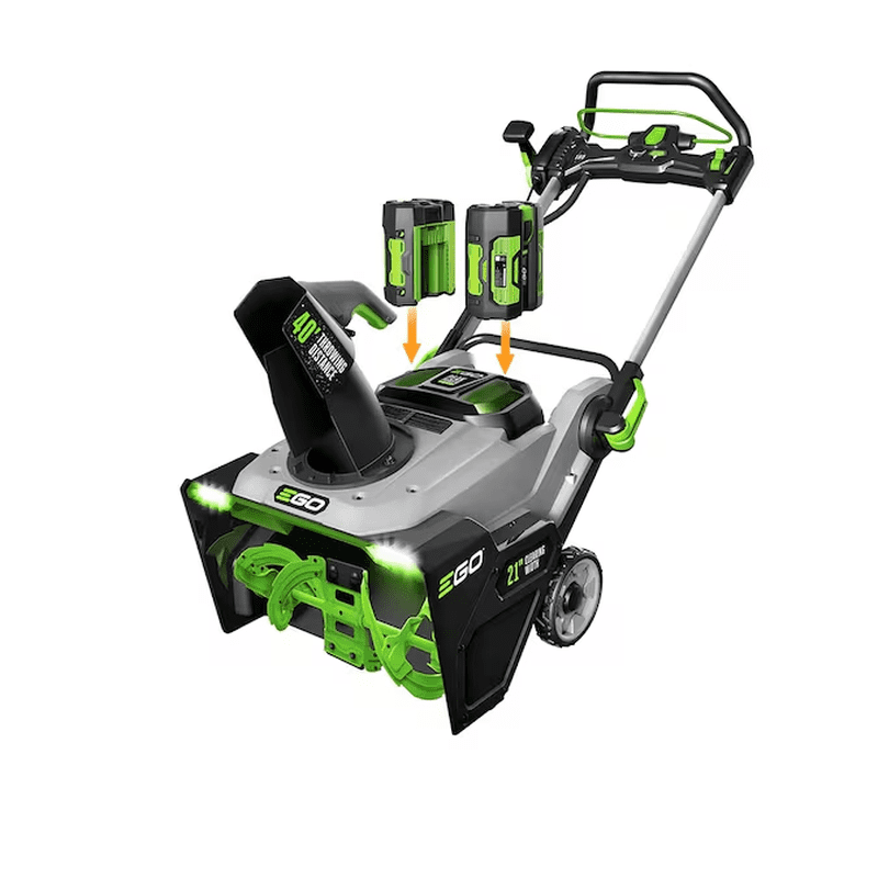 POWER+ 56-Volt 21-In Single-Stage Push Battery Snow Blower 5 Ah (Battery Included) (Charger Included) - Image 13