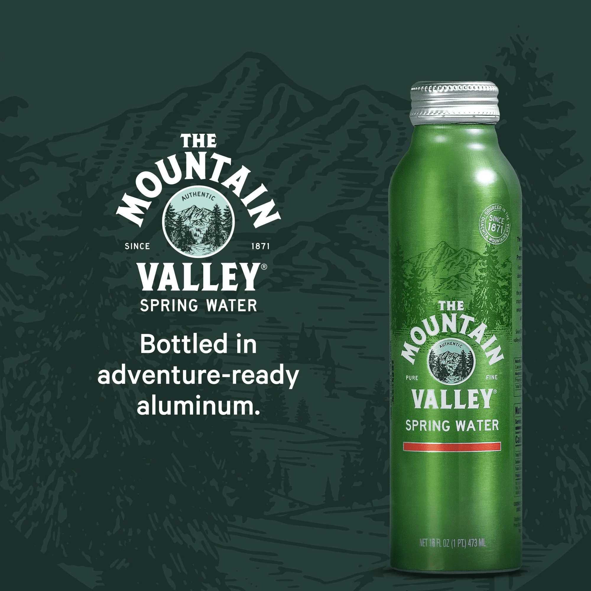 Water, 16 Fl Oz, (6-Pack Aluminum Bottle) - Image 4