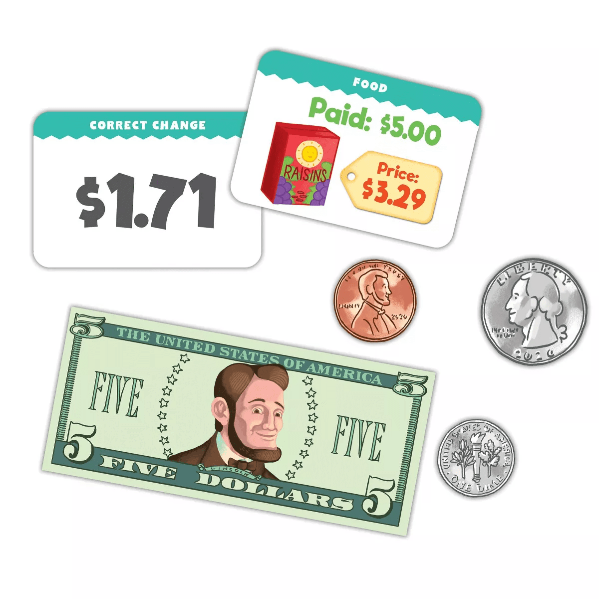 Eeboo Learn about Making Change Game - Image 4