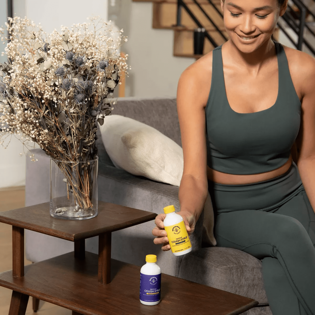 Beekeepers Naturals Daytime Propolis Cough Syrup - 4 Fl Oz - Image 3