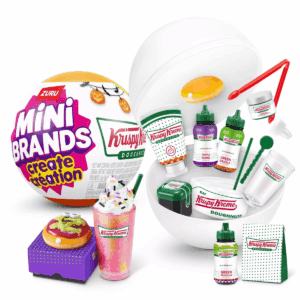Mini Brands Krispy Kreme Create Halloween Series 1: Collectible Plastic Figure Toy