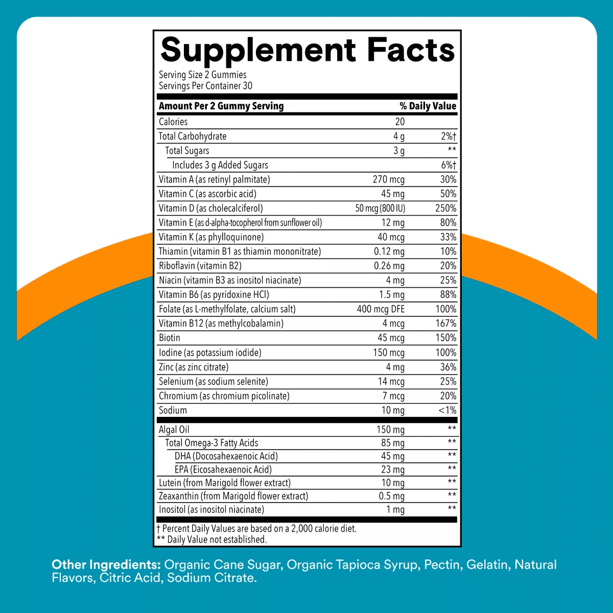 Smartypants Teen Guy plus Multivitamin & Omegas Gummies with Vitamins C, D3, B12 & Zinc - 60Ct - Image 5