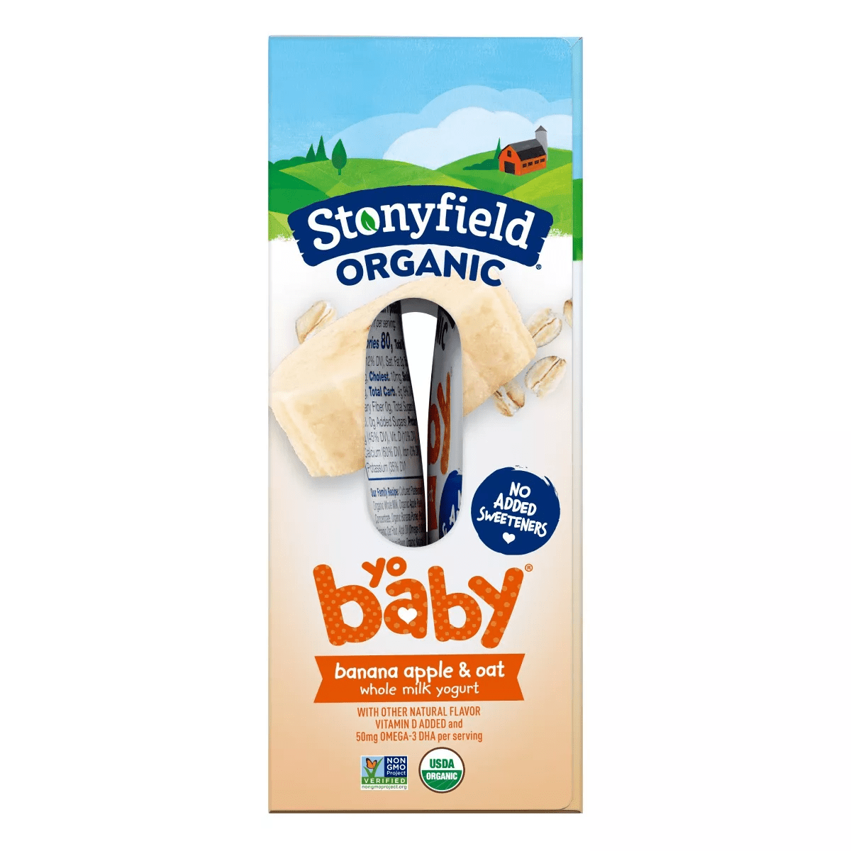 Stonyfield Organic Yobaby Whole Milk Yogurt - 4Ct/3.4Oz Pouches - Image 4
