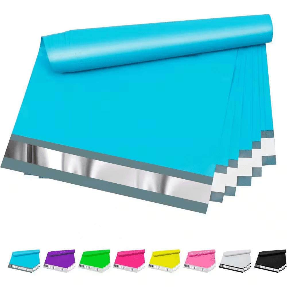 19 X 24 In. Teal Poly Mailers Extra Large Shipping Bags Self Seal Adhesive Waterproof Tear Proof Envelopes 50 Pack