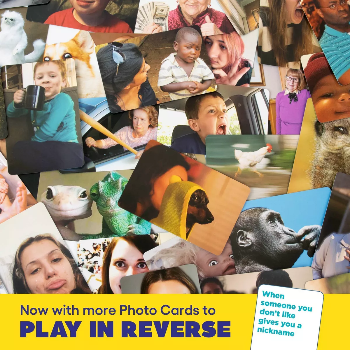 What Do You Meme? Family Edition Game: Creative Thinking Card Party for 3+ Players - Image 5