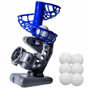 MLB Electronic Baseball Pitching Machine – Adjustable – Every 7 Seconds – 6 Balls