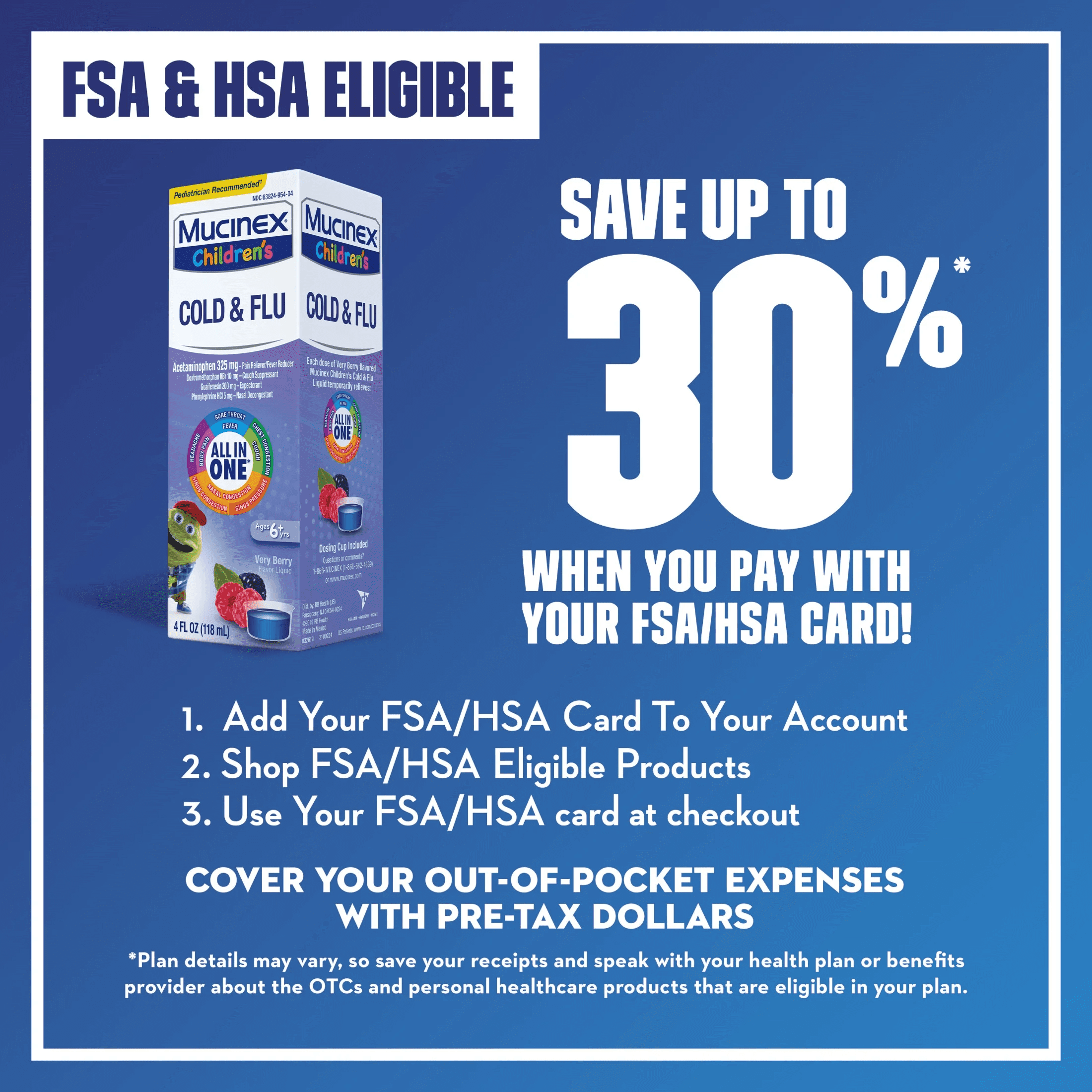 Children'S Cold and Flu Cough OTC Medicine for Kids, Very Berry Flavor Liquid, 4 Fl Oz - Image 7