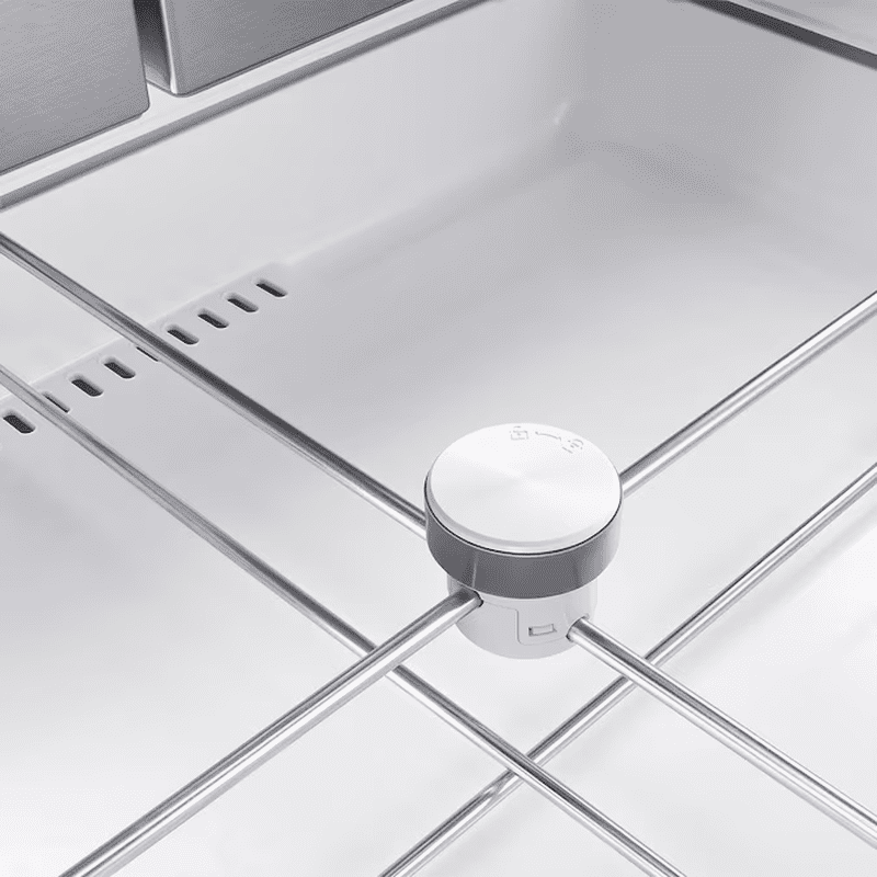 Standard-Depth with Flexzone Drawer 28-Cu Ft 4 -Door 36-In Wide Smart Compatible French Door Refrigerator with Ice Maker with Water and Ice Dispenser ( Fingerprint Resistant Stainless Steel ) ENERGY STAR Certified - Image 11