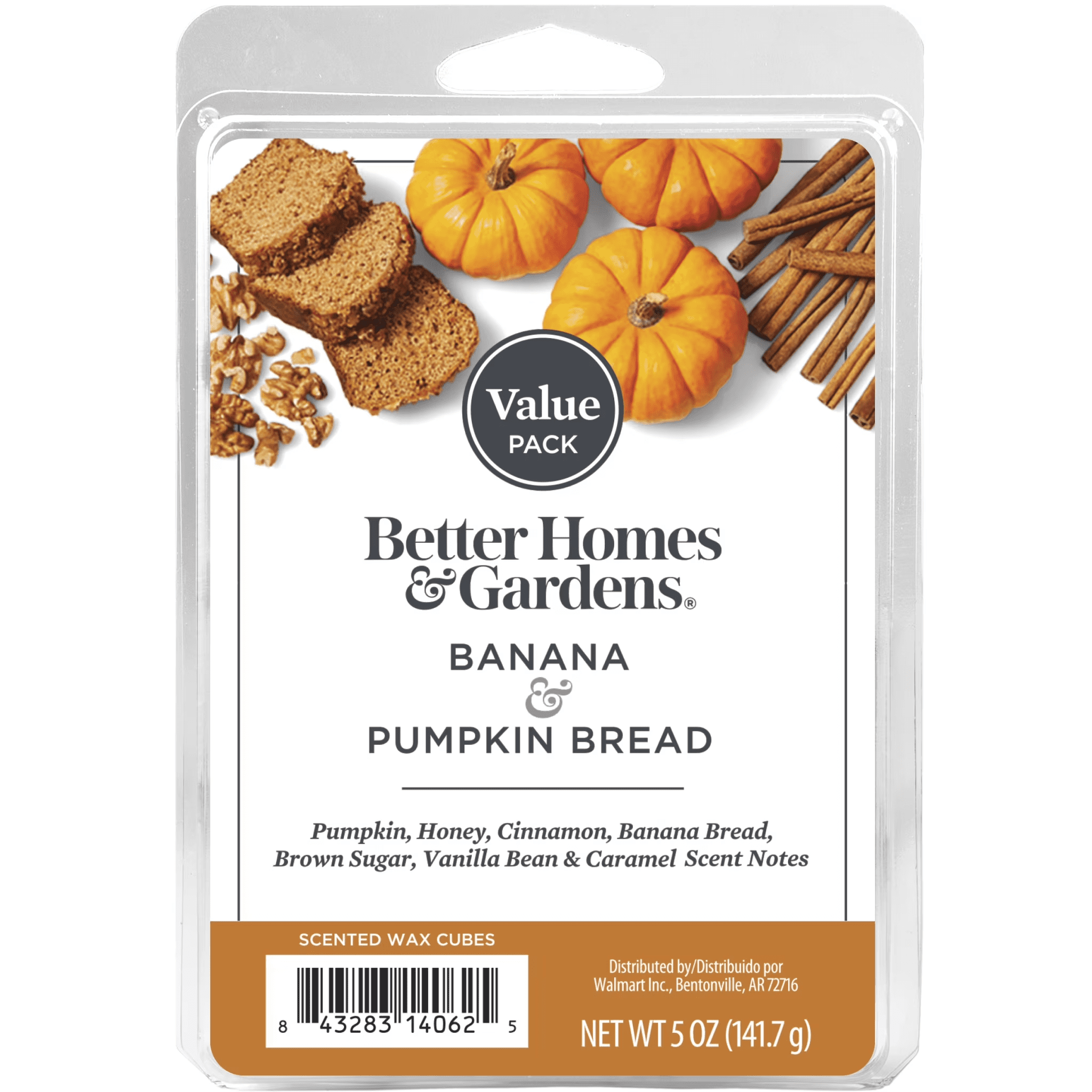 Banana Pumpkin Bread Scented Wax Melts, , 2.5 Oz (1-Pack) - Image 10