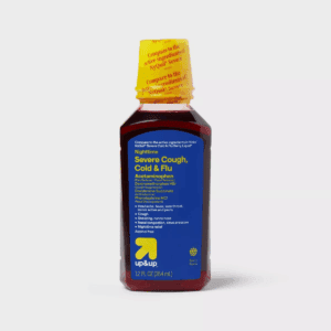 Severe Nighttime Cold & Flu Liquid - Berry - 12 Fl Oz - Up&Upâ„¢