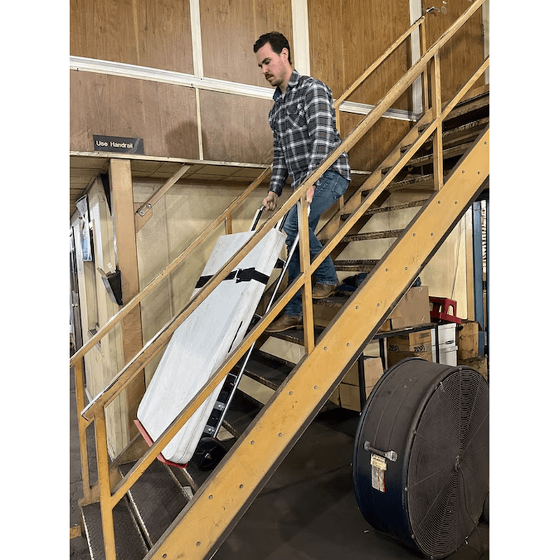 800-Lb Capacity 2 -Wheel Red Steel Appliance Hand Truck - Image 6