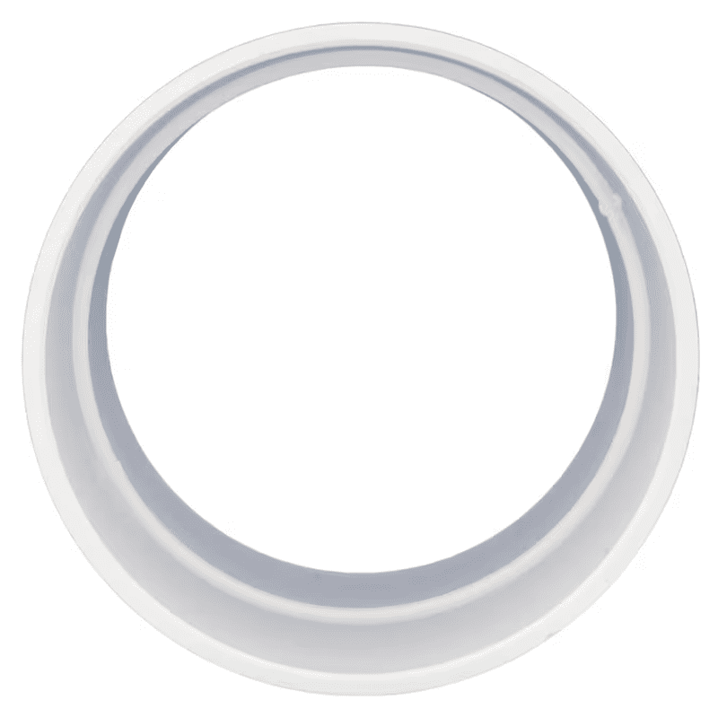 2-In X 2-In PVC DWV Hub Coupling for Sanitary Drain, Waste, and Vent Applications - Image 3