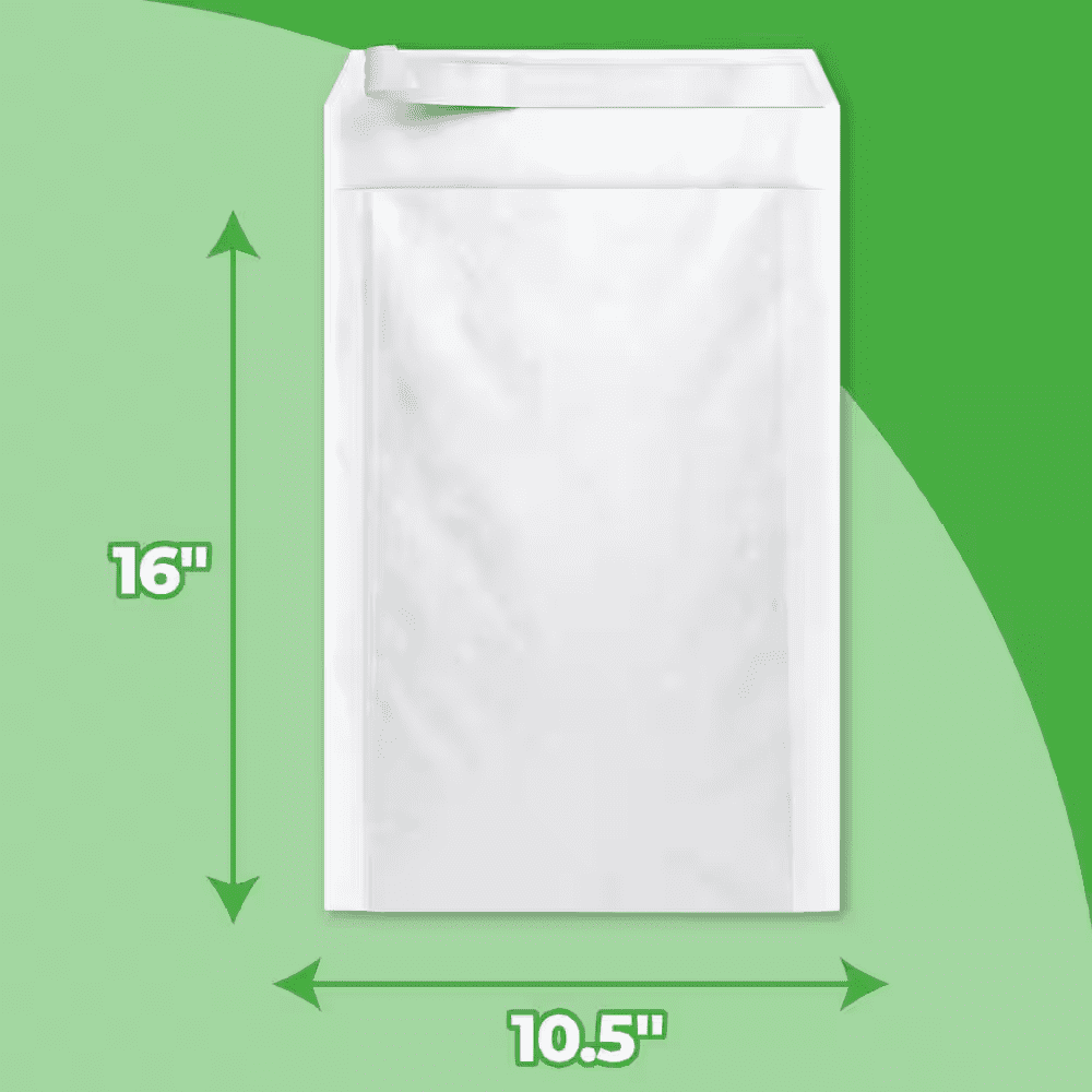 10.5 In. W X 16 In. L Paper Bubble Mailer (25 Pack) - Image 2