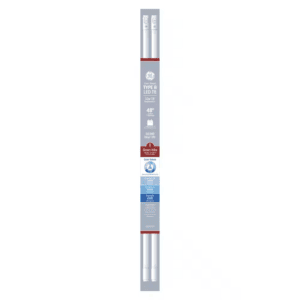 32.0-Watt Equivalent T8 LED Light Bulb 48 In. Cool White Non Dimmable Linear Bulb 2-Pack