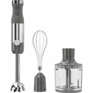 500-Watt Immersion Blender with Accessories and Stainless Steel Attachments, Stainless Steel