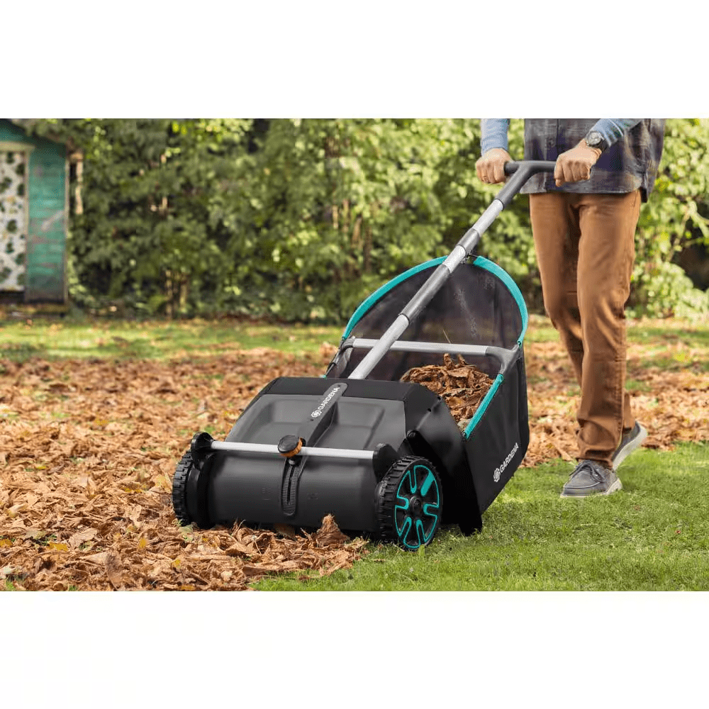 20 In. Manual Push Lawn and Leaf Collecting Tool - Image 5