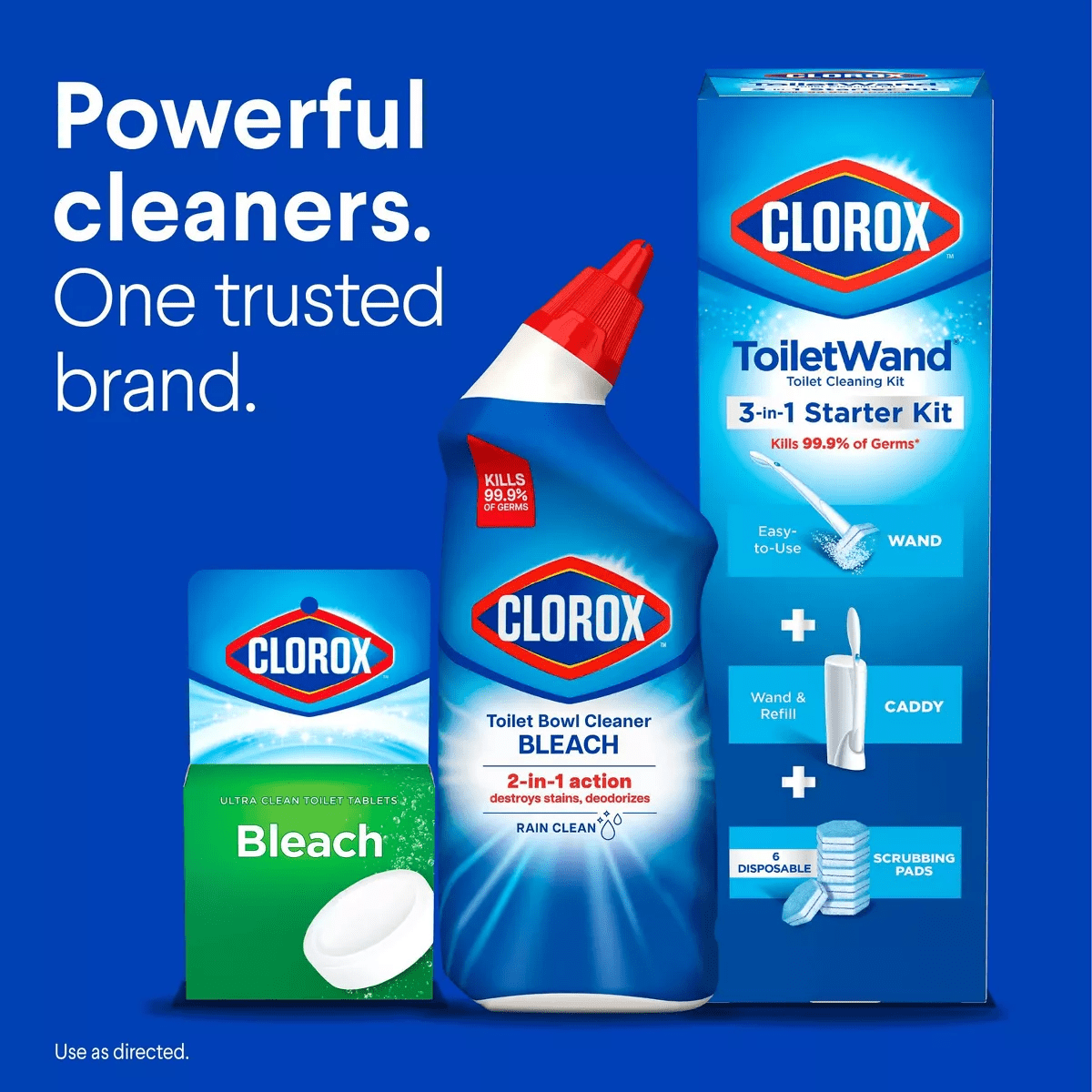 Clorox Rain Clean Toilet Bowl Cleaner with Bleach - 24Oz/2Ct - Image 10