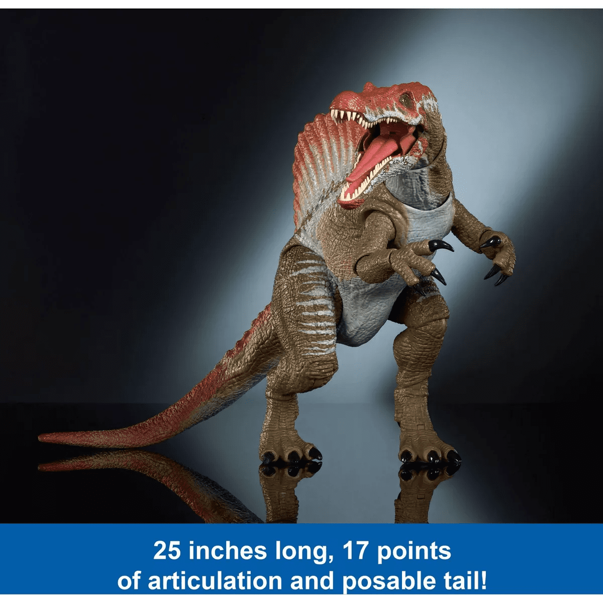 Jurassic World Hammond Collection Jurassic Park 3 Spinosaurus Action Figure - XL Dinosaur Toy - Image 4