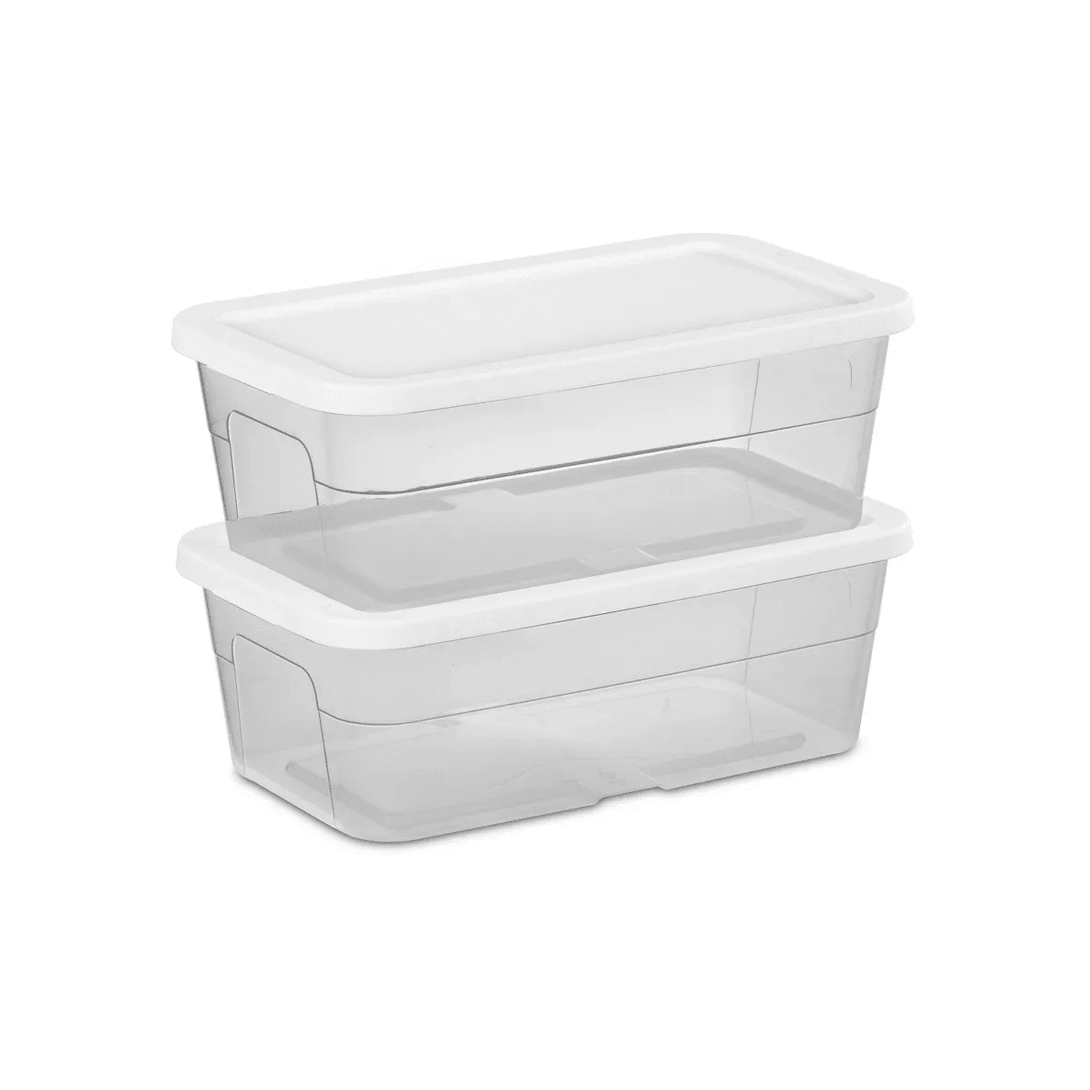 6Qt Clear Storage Box White - Brightroomâ„¢ - Image 10