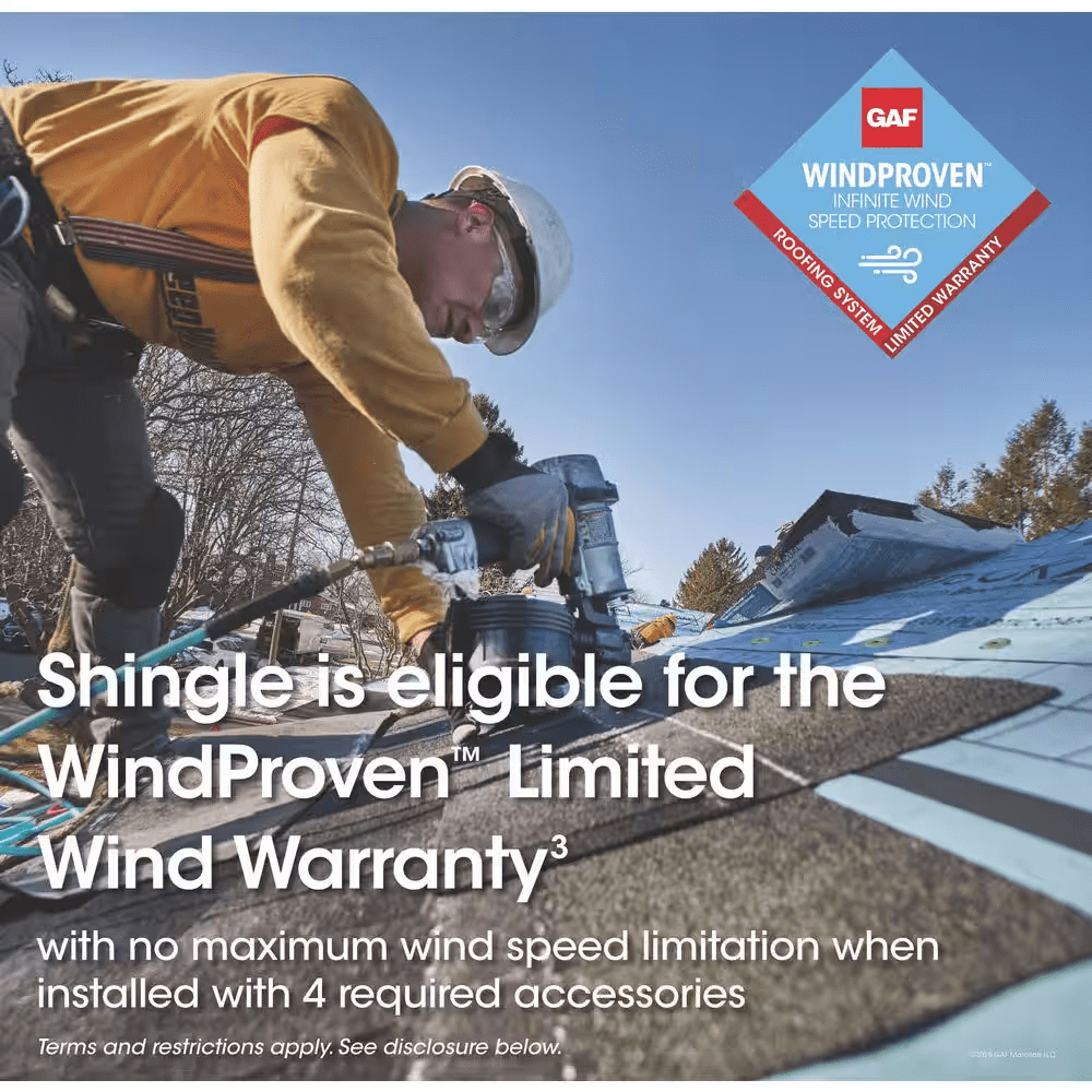 Timberline HDZ Weathered Wood Algae Resistant Laminated High Definition Shingles (33.33 Sq. Ft. per Bundle) - Image 10