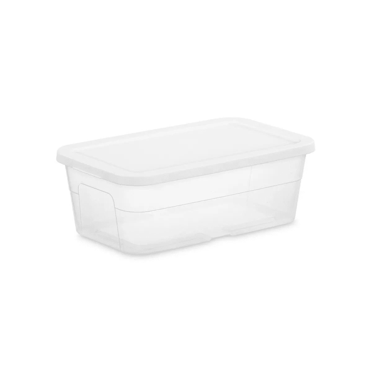 6Qt Clear Storage Box White - Brightroomâ„¢