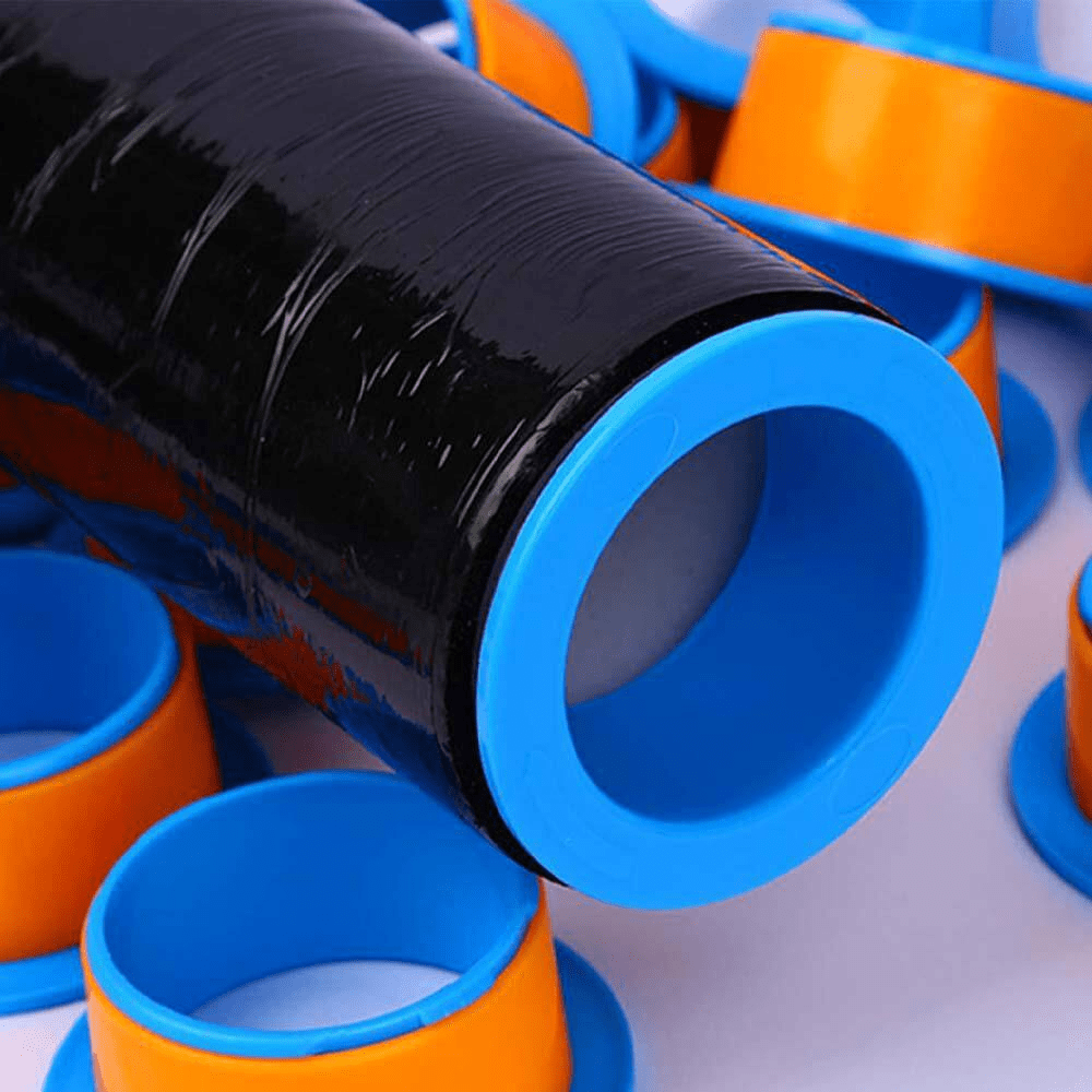 Stretch Wrap Dispenser Plastic Hand Saver for 3 Core Shrink Wrap Holder Blue Durable Design for Fast Efficient Wrapping - Image 5