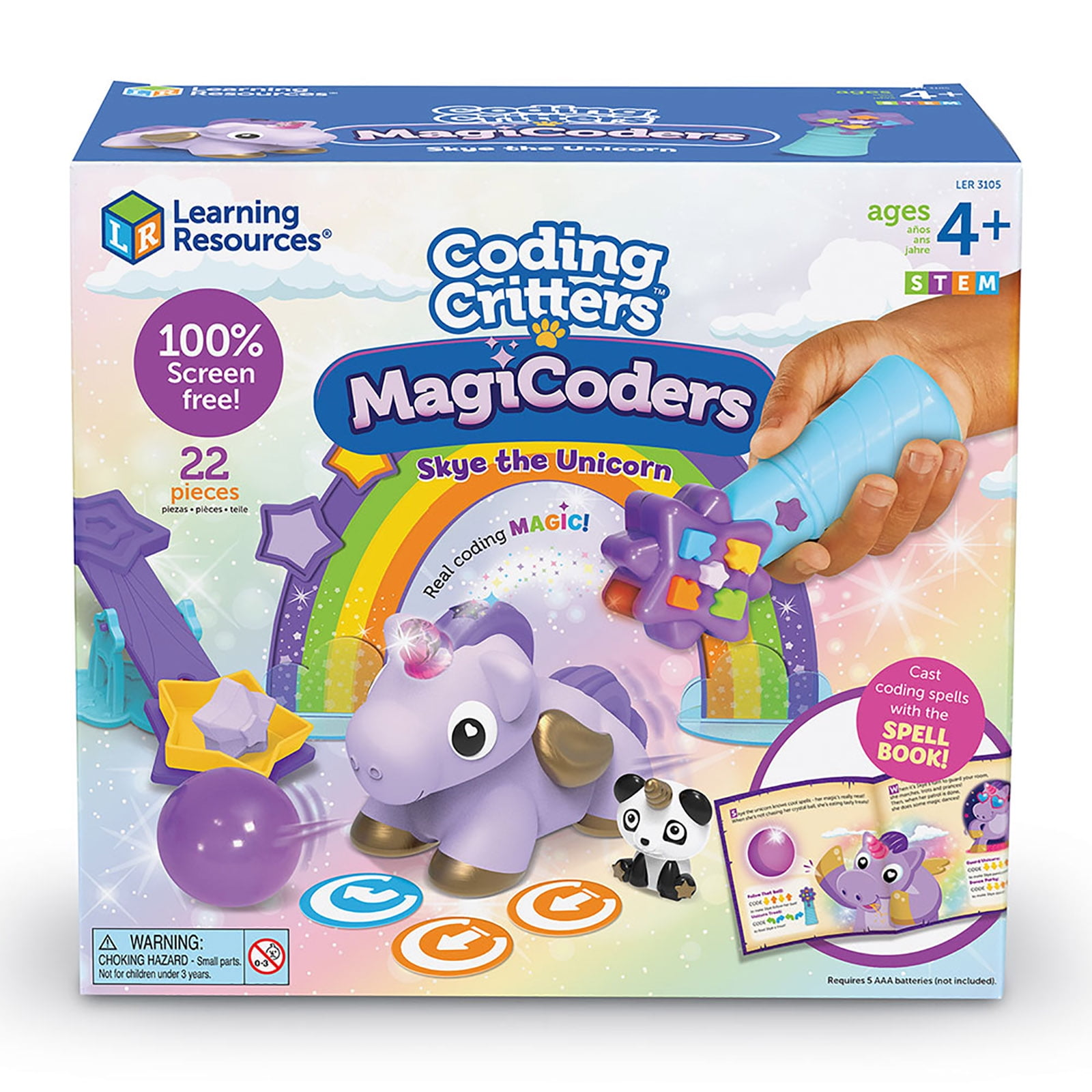 Coding Critters Magicoders Skye, 22 Pieces - Image 3