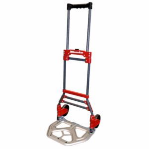150-Lb Capacity 2 -Wheel Red Steel Folding Hand Truck