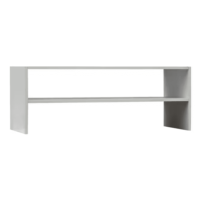 11.63-In H X 31-In W X 11.63-In D Dark Chocolate Stackable Wood Laminate Cube Organizer - Image 11