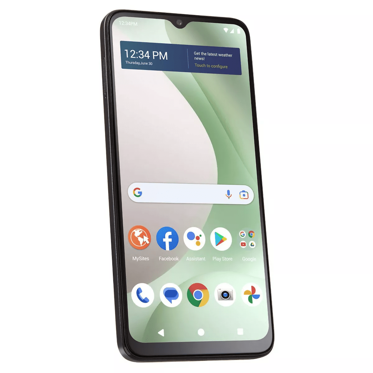 Tracfone Prepaid BLU View 5 4G (64GB) CDMA LTE - Black - Image 2