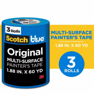 Scotchblue 1.88 In. X 60 Yds. Original Multi-Surface Painter'S Tape (3 Rolls)