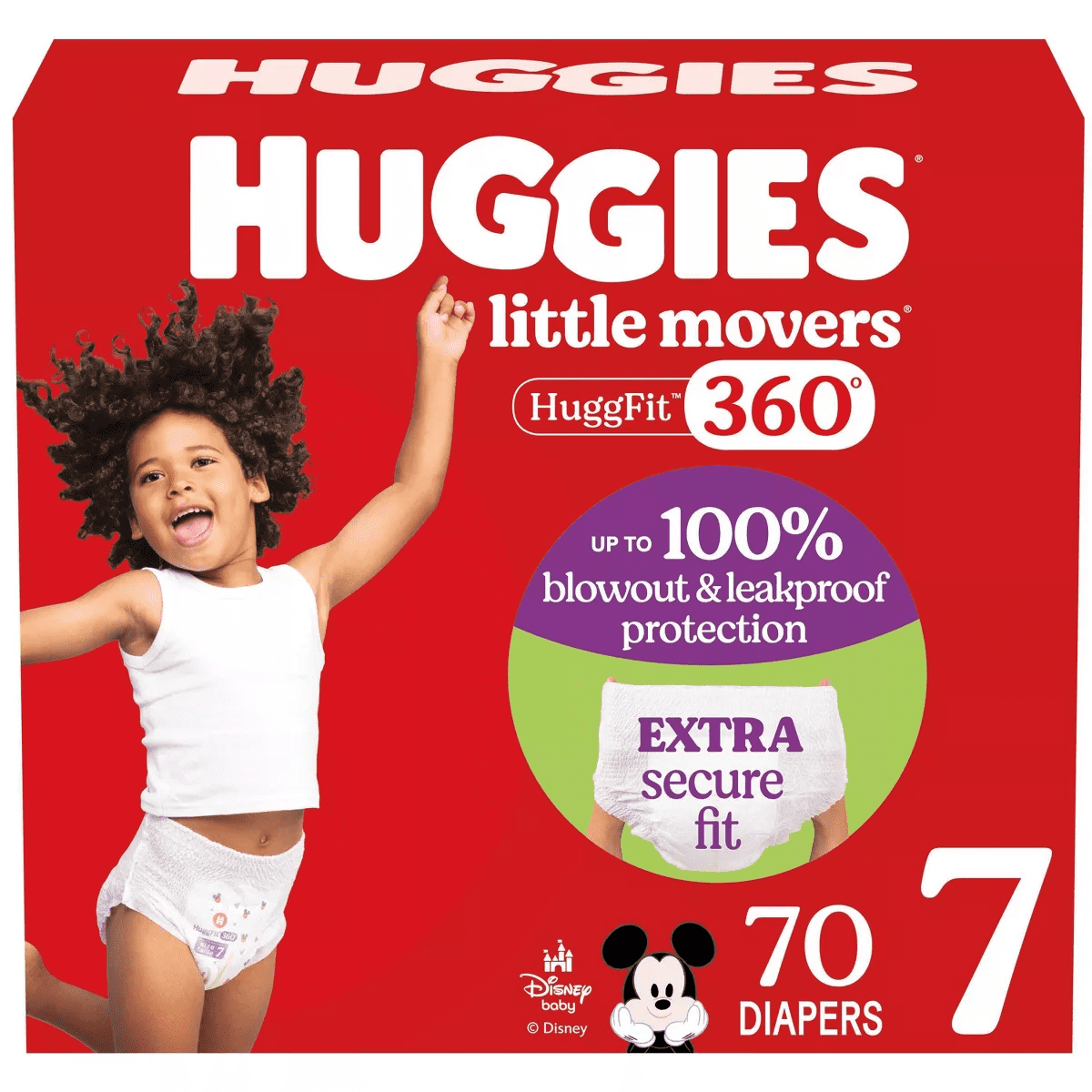 Huggies Little Movers Huggfit 360 Diapers - Image 18