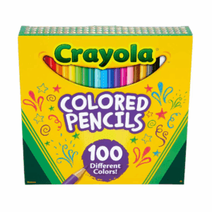 Crayola 100Ct Sharpened Colored Pencils