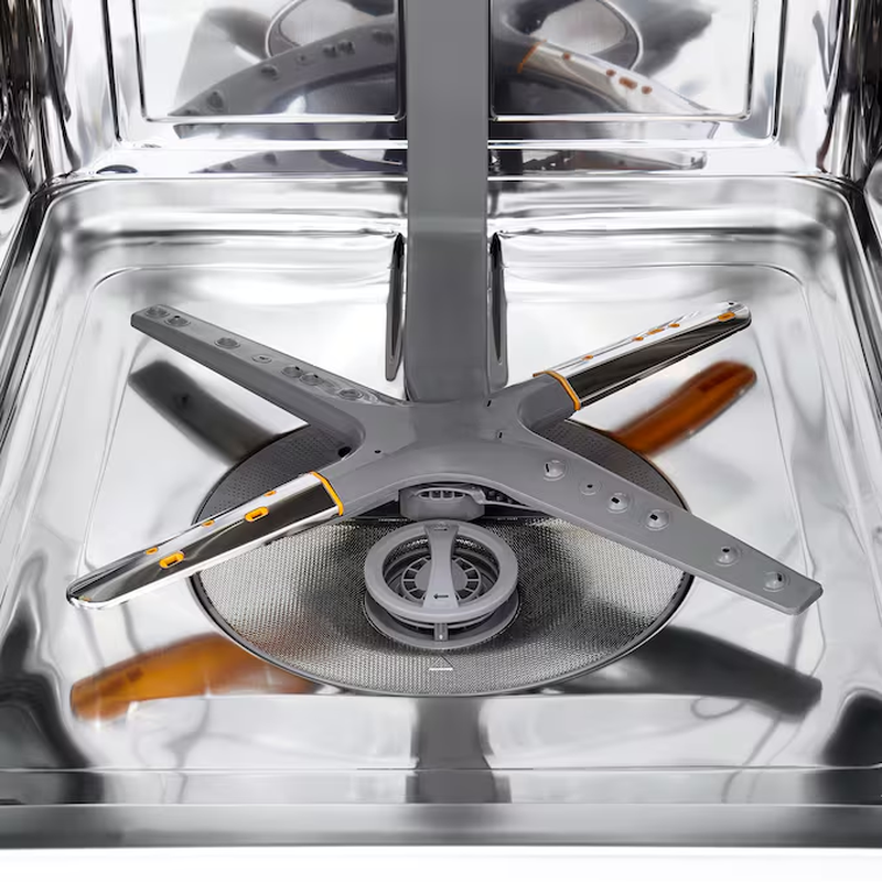 24-In Front Control Built-In Dishwasher ( Printproof Stainless Steel ) with Third Rack, Quadwash and Dynamic Dry , 48-Decibel - Image 9