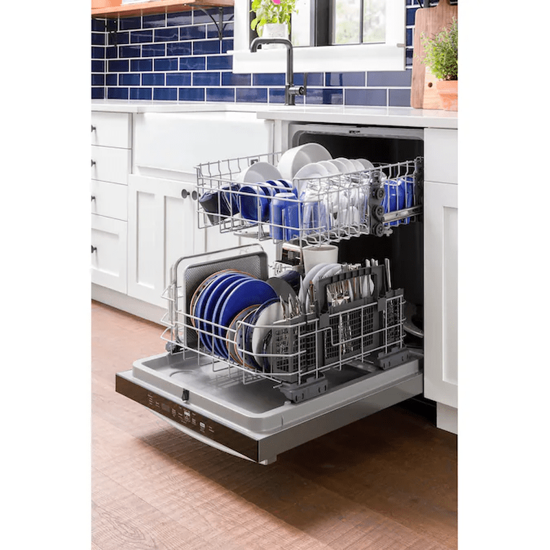 24-In Top Control Built-In Dishwasher ( Finrprint Resistant Stainless Steel ) with Third Rack, Dry Boost , 50-Decibel - Image 14