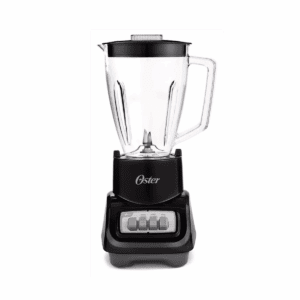 Oster Turbo 5-Speed Countertop Blender Black: 800W, Dishwasher-Safe, 6-Cup Capacity