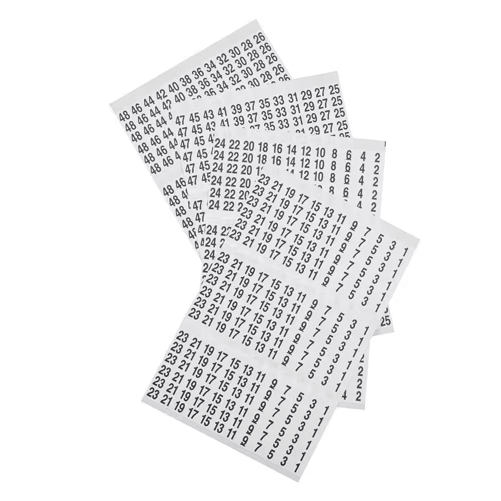 Wire Marker Book, 1-48 - Image 7