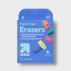 Cap Erasers 25Ct - Up&Upâ„¢