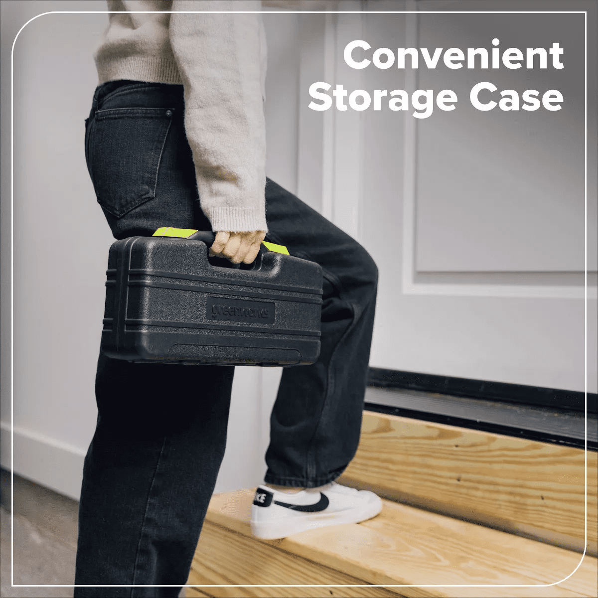 Greenworks 40Pc Household Tool Kit - Image 4