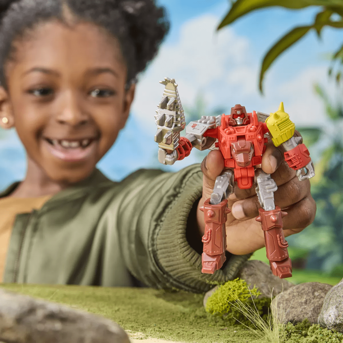 Transformers CYBERWORLD Dinobot Snarl Cyber Changers - Image 6