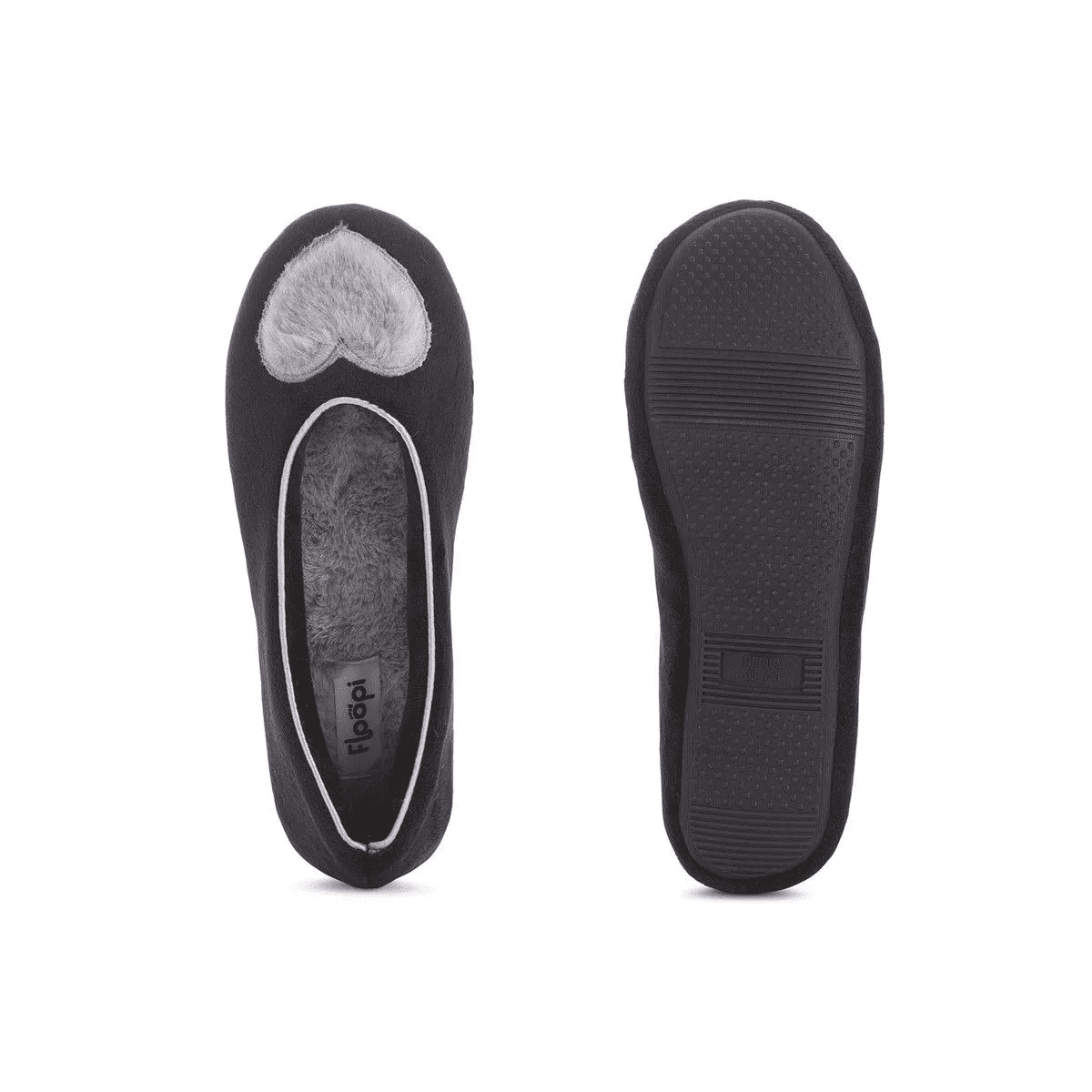 Floopi Women'Ss Sarah Faux Suede Ballerina Slipper - Image 4