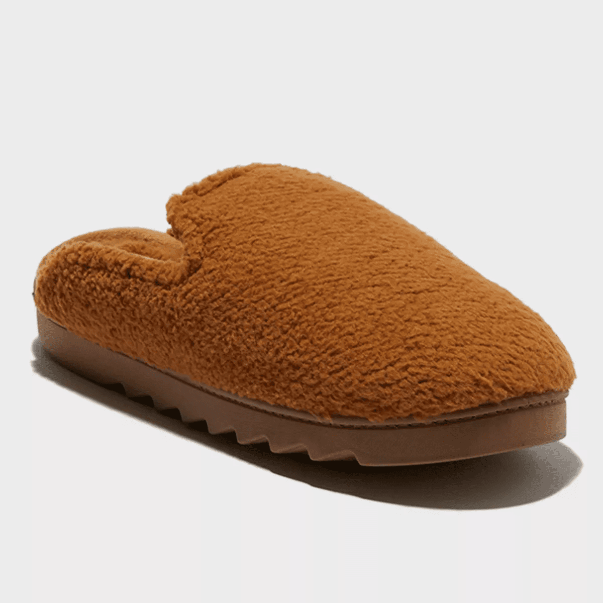 Dluxe by Dearfoams Women'S Saffron Teddy Scuff Slippers - Image 2