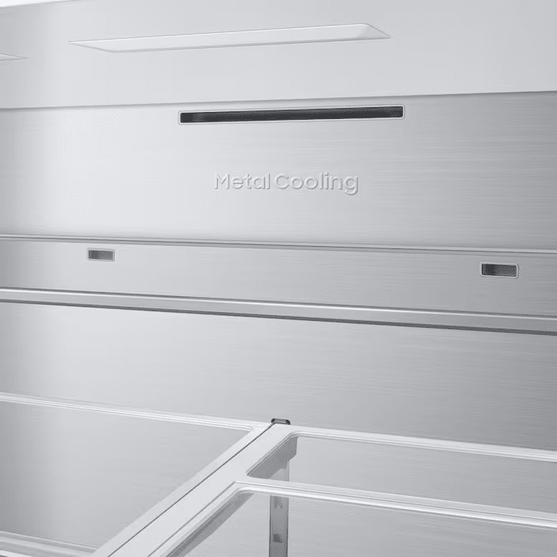 Bespoke Standard-Depth Family Hub 29-Cu Ft 4 -Door 36-In Wide Smart Compatible French Door Refrigerator with Dual Ice Maker with Water Dispenser ( Charcoal Glass Top with Stainless Steel Bottom Panels ) ENERGY STAR Certified - Image 12