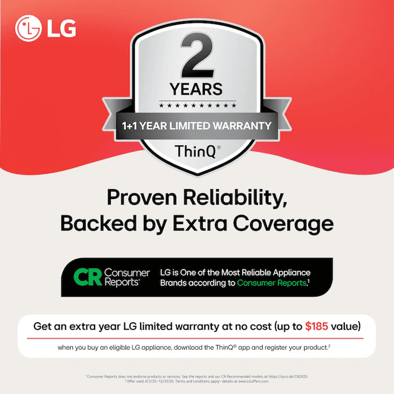 Turbowash 360 High Efficiency Stackable Medium ( 4.5-Cu Ft ) Front-Load Washer with Steam Cycle ( Black Steel ) - Image 5