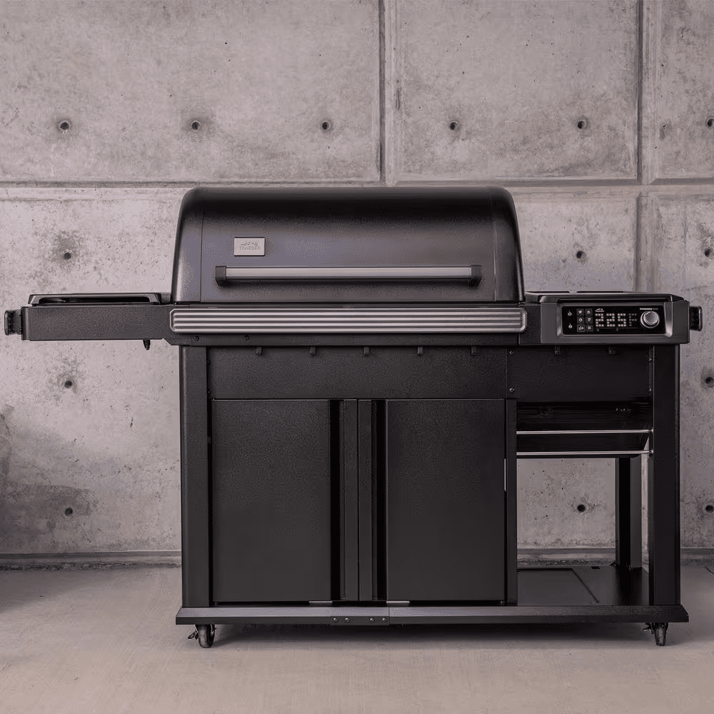 Woodridge Elite Wi-Fi Pellet Grill and Smoker in Black - Image 9