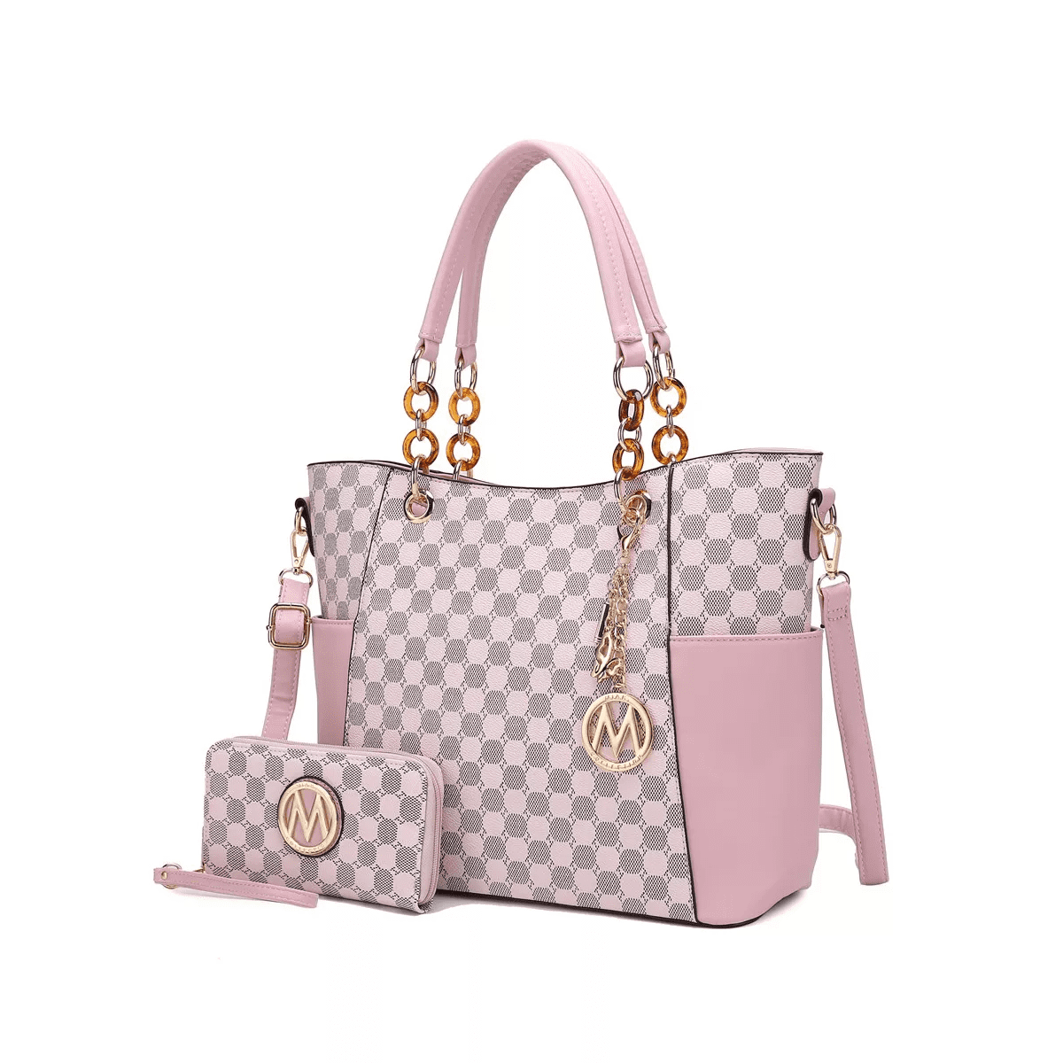 MKF Collection Merlina Circular Print Women’S Tote Bag with Matching Wallet by Mia K - Image 14