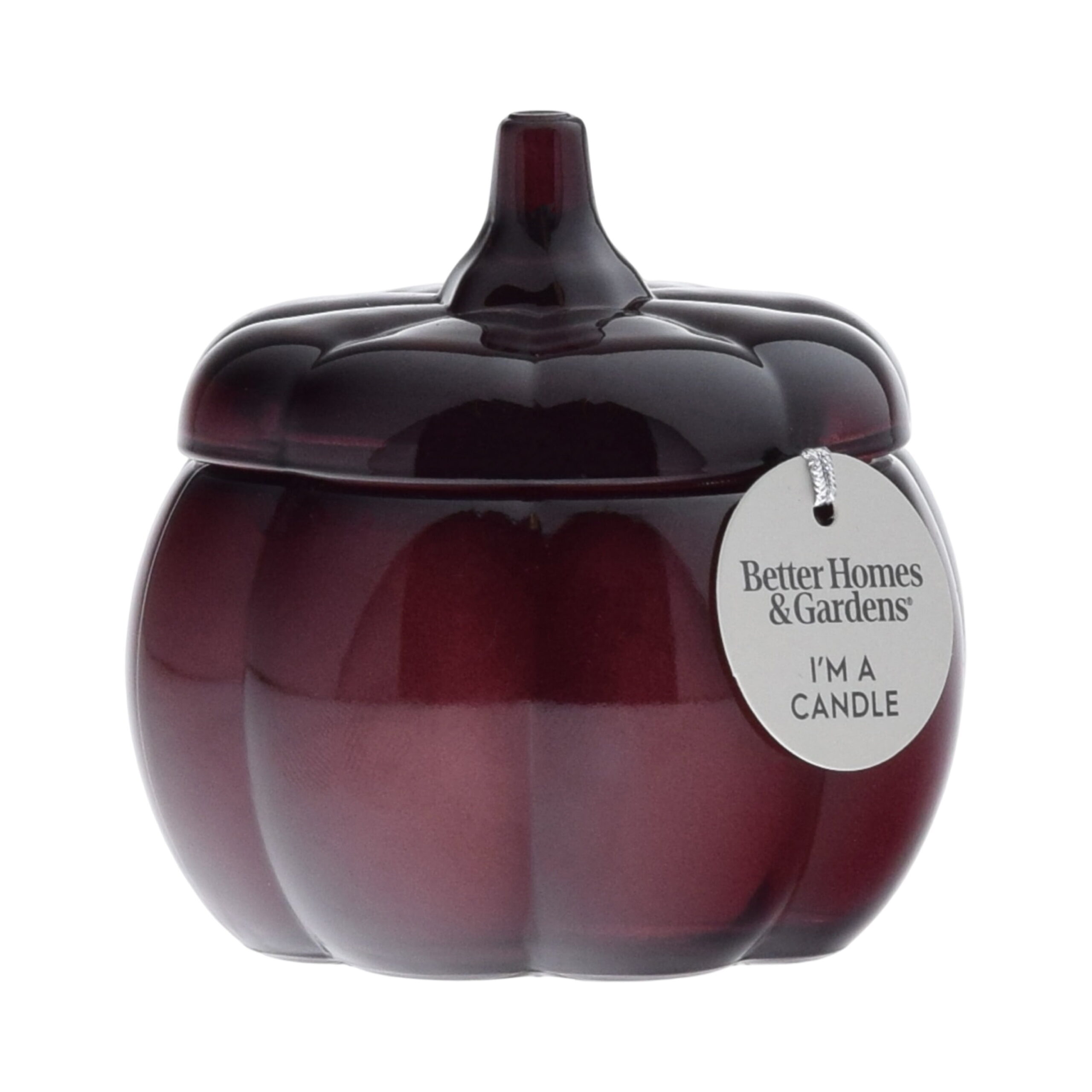 Better Homes and Gardens 1-Wick Pumpkin Jar Candle, Spicy Cinnamon Stick, 5 Oz - Image 2