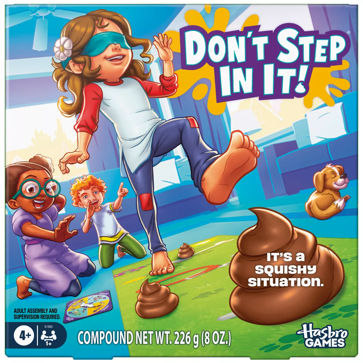 Hasbro Gaming Don'T Step in It! Board Game