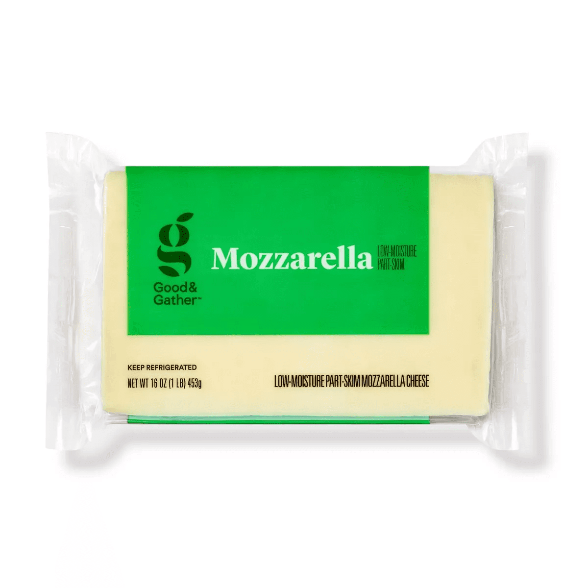 Chunk Mozzarella Cheese - 16Oz - Good & Gatherâ„¢